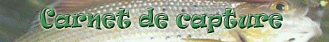 Carnet de capture / Forum gnraliste sur la pche / Le site de Ludo (Rangdalf)