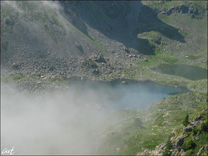 Photo des lacs Robert (Isre - 38 - Croix de Chamrousse - Belledonne) / Pche en lac de montagne
