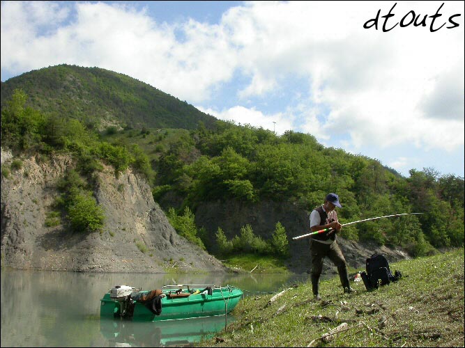 Pche sur le Monteynard